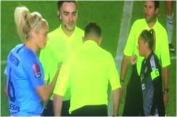 El 26 de octubre, McNamara estaba encargado de dirigir el Manchester City-Reading, un partido de la primera división femenina.