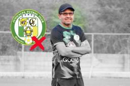 Merlyn Membreño deja de ser técnico del Juticalpa FC, a donde llegó a suplir al profesor José Humberto Rivera.