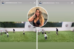 ¡No perdona nada! El enfado de Antonela Roccuzzo con Lionel Messi: “Deja ganar a los nenes”