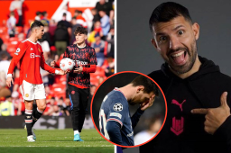 El dardo de Kun Agüero a Alejandro Garnacho luego del regalo de Cristiano Ronaldo: “No jugaste con el mejor, Leo Messi”