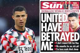 Cristiano Ronaldo rompe el silencio y explota contra Manchester United: “Me ha traicionado, no respeto a Erik Ten Hag”