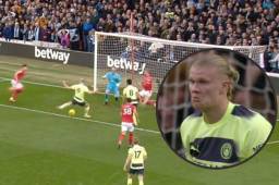 Keylor Navas falló, pero Haaland lo hizo peor: el tremendo error del killer noruego ante el Nottingham Forest (VIDEO)