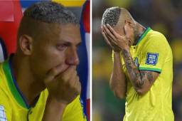 Richarlison explicó porqué lloró en el banco de la selección de Brasil.