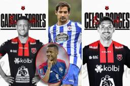 El Alajuelense del hondureño Alex López ficha a dos pesos pesados del área, el tico Celso Borges y el panameño Gabriel Torres.