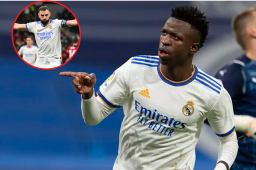 Con doblete de Vinicius y Benzema, Real Madrid aplastó al Valencia y ahora piensa en el Clásico contra Barcelona