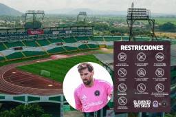 Si están pensando en meterse a la cancha para abrazar a Messi, antes deben saber la fuerte multa que tendrán que pagar. Foto: Neptalí Romero.