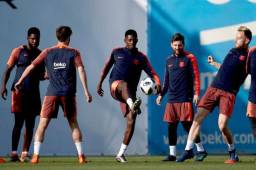 La plantilla azulgrana se reporta lista para la fina de la Copa del Rey.