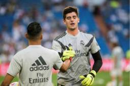 Courtois fue puesto como titular ante el Leganés, pese al premio de mejor portero de Europa de Keylor Navas.