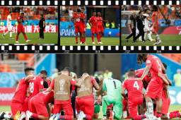 Tras terminar el partido, algunos jugadores panameños no escondieron su tristeza al no poder despedirse con una victoria. Hubo una reunión al final y oración incluida.