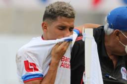 El delantero José Mario Pinto es baja en Olimpia por un esguince que sufrió en el partido frente al Motagua.