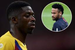 Dembélé tiene contrato hasta el 2022 con en el Barcelona y rechazó ir al PSG en la operación Neymar.