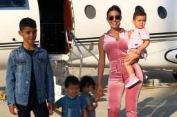 Georgina Rodríguez fue sorprendida por su hija Alana Martina.