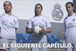 El Real Madrid anunció por todo la alto la creación del equipo de fútbol femenino por primera vez en su historia.