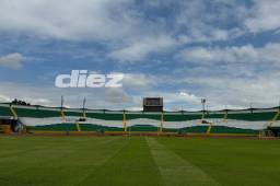 Así luce el estadio Olímpico de San Pedro Sula a pocos días para la visita del Inter Miami de Messi. Foto: Diez.
