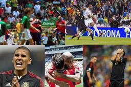 Costa Rica y Honduras han sido los únicos dos países en conseguir un aztecazo, los ticos quieren hacer el segundo este noche. En fotos te presentamos estos momentos.,