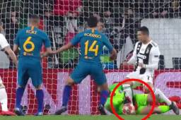 Polémica en Italia por gol anulado a la Juventus ante el Atlético.
