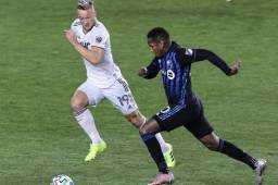 El hondureño Romell Quioto se disputó todo el partido frente al Inter de Miami que los pone camino a los playoffs de la MLS. Fotos cortesía