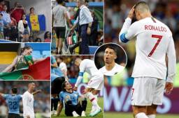 Cristiano Ronaldo desapareció ante los uruguayos y no pudo batir la cabaña de Fernando Muslera.