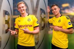 Julian Brandt y Thorgan Hazard son nuevos fichajes del Borussia Dortmund.