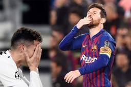 Leo Messi sigue besando los triunfos con el Barcelona y con su doblete llegó a 10 unidades en la Champions League. Cristiano se quedó eliminado en cuartos.