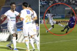 Rubilio Castillo provoca penal en su debut triunfal con Comunicaciones en el clásico de Guatemala ante Municipal