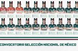 La selección de México ya dio a conocer a sus 23 guerreros para la Copa del Mundo.