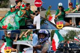 Los marathones salieron a las calles de San Pedro Sula para seguir celebrando la obtención del título número nueve.