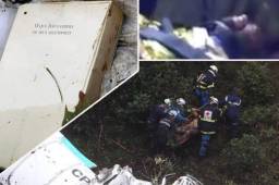 Imágenes fuertes que muestran cómo quedaron los cuerpos de los fallecidos en la tragedia del Chapecoense y el dolor y drama de los sobrevivientes. ¡Impactantes!