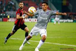 Andy Najar ya tiene tres partidos de titular con el Anderlecht.