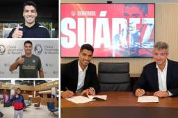 Te presentamos las imágenes del primer día de Luis Suárez como el nuevo jugador del Atlético de Madrid. Hoy fue presentado oficialmente.