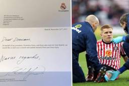 Duncan Watmore estará casi un año de baja por una grave lesión, pero esta carta del Real Madrid lo motiva para seguir adelante.
