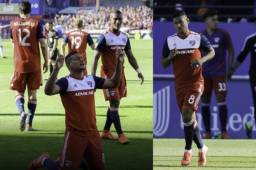 El hondureño Bryan Acosta destacó en MLS al presentarse en su segundo partido con la camisa del FC Dallas marcando un verdadero golazo. Fotos cortesía