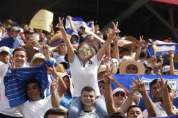 La afición acompañó a la Selección de Honduras en esta doble fecha eliminatoria en los partidos frente a Panamá y Trinidad y Tobago. Foto Archivo DIEZ