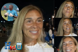 La aficionada argentina estaba celebrando con su familia en la caravana en los alrededores del estadio del Inter de Miami.