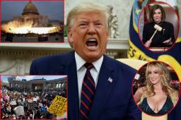 El expresidente de Estados Unidos, Donald J. Trump, abandonó la Casa Blanca luego de perder las elecciones ante Joe Biden, pero durante su estadía como gobernante del país, fue envuelto en una serie de escándalos que afectaron su imagen.