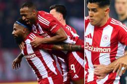 Luis Palma entró en el segundo tiempo y el Olympiacos sigue en la cima en Grecia.