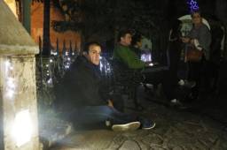 Cuautemoc Blanco solo se tomó un caldo de pollo antes de iniciar la huelga de hambre.