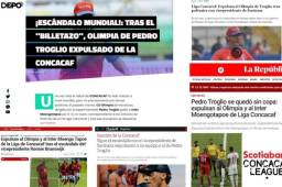 Olimpia fue descalificado de la Liga de Concacaf, noticia que ha generado un gran impacto en los medios internacionales.