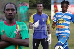 Saydrel Lewis, Woodrow West y Carlos Bernárdez, representarán a la Liga de Ascenso de Honduras con sus selecciones.