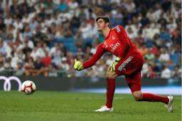 Courtois recibió un gol en su debut con el Real Madrid, pero fue desde el punto penal.
