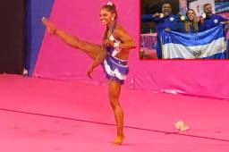 La hondureña Sandra Alvarado durante su actuación en los Juegos Panamericanos de Lima 2019.