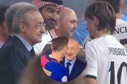 Florentino Pérez lanzó frase a Luka Modric tras perder de forma fea el Clásico.