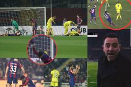 Estos fueron los rostros de los jugadores del equipo culé tras la ‘manita’ del Villarreal. La triste historia del Barcelona de Xavi Hernández