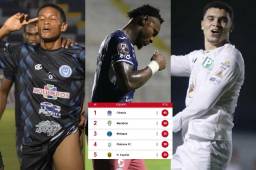 Platense roza la liguilla tras humillar al Motagua y Victoria sale del descenso: así va la tabla de posiciones de la Liga Nacional