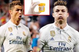 Cristiano Ronaldo no festejar su gran actuación en el vestuario junto a sus compañeros.