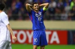 El colombiano Giovanni Moreno juega desde 2012 en la Superliga China con el Shanghái Shenhua.