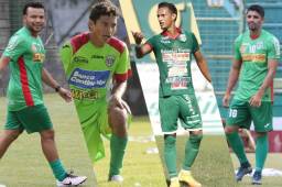 El Marathón separó a jugadores como Emil Martínez, Mauricio Sabillón, Diego Reyes e Israel Silva, todos referentes y titulares en el verde. Fotos DIEZ