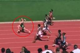 Con tan solo 18 años ya rompió el récord en los 100 metros en atletismo sub 20.