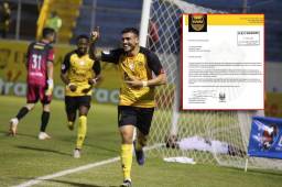 Real España envía carta a la Liga Nacional comunicando que la vuelta de la semifinal ante Marathón será en el Morazán