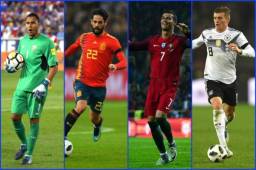 Real Madrid es uno de los equipos que más jugadores aporta al Mundial de Rusia 2018, conocé quienes son.